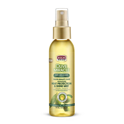 African Pride Olive Miracle Heat Protection & Shine Mist