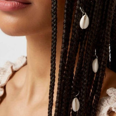 cowrie shell hair ring