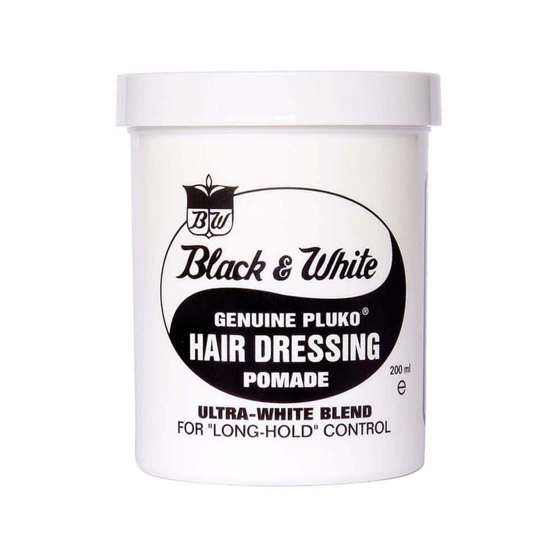 Black & White Hair Dressing Pomade 200g