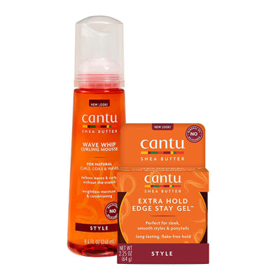 cantu mousse and edge gel