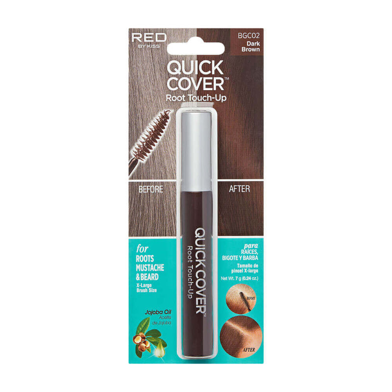 Red by Kiss Quick Cover Root Touch-Up Dark Brown