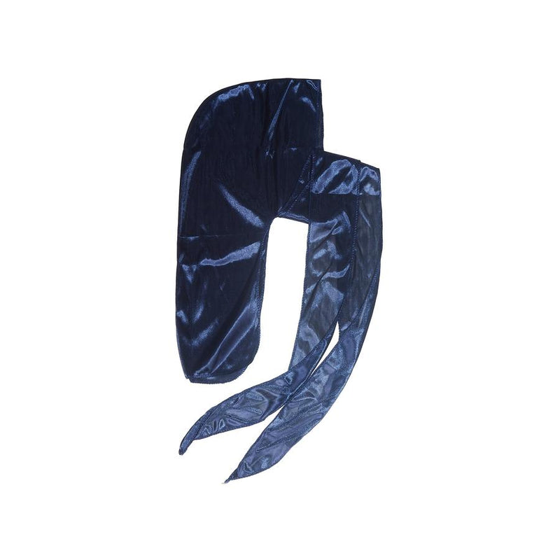 Red by Kiss Navy Silky Satin Durag