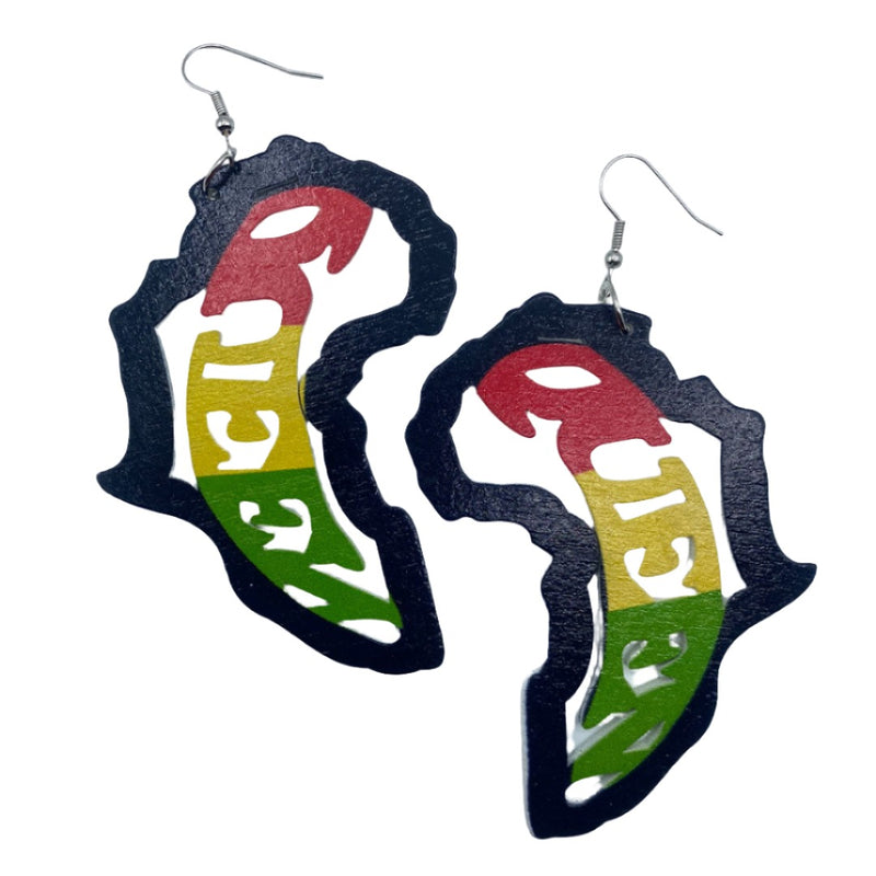 african earrings