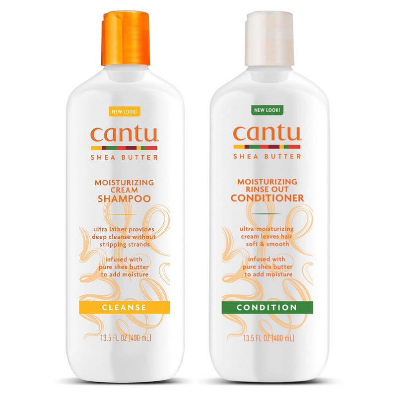 cantu moisturizing shampoo and conditioner