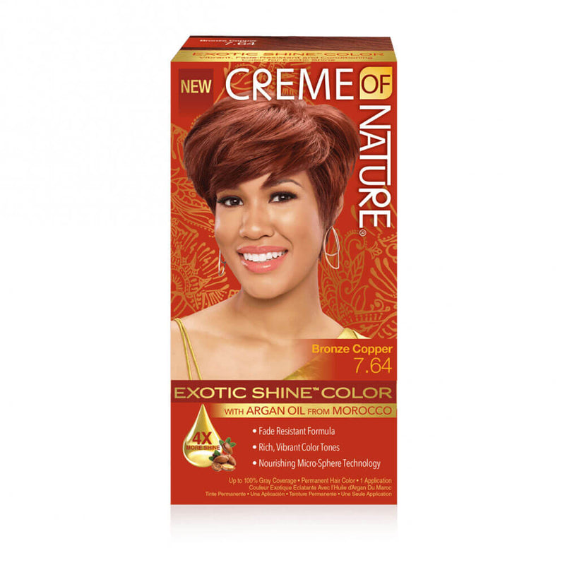 Creme Of Nature Exotic Shine color 7.64 Bronze Copper