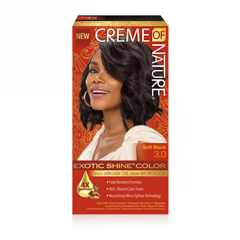 Creme Of Nature Exotic Shine Color 3.0 Soft Black