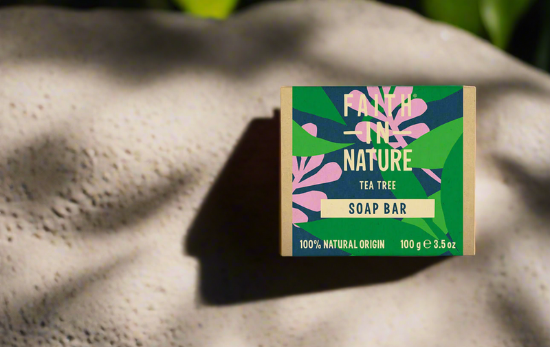 Faith In Nature Tea Tree Soap Bar 100g