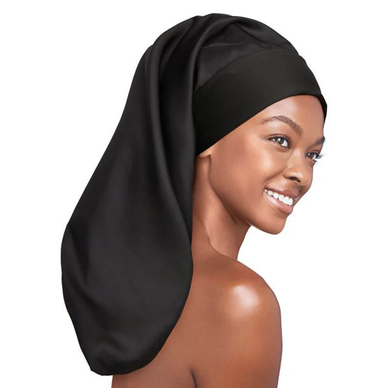 silky satin braid bonnet