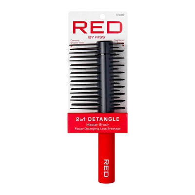 Red by kiss 2 in 1 detangle Master Brush