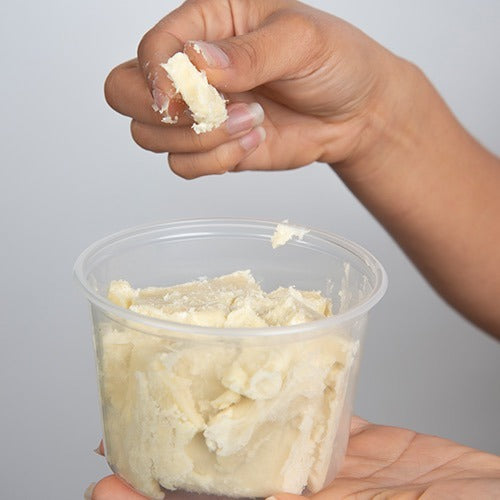 Kuza 100% Pure African Shea Butter - White - Chunky 283g