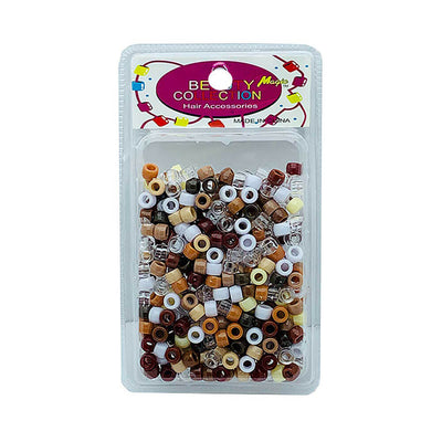 mixed brown beads