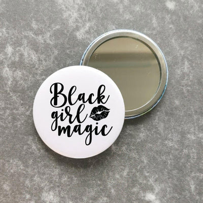 Black Girl Magic Pocket Mirror 58mm