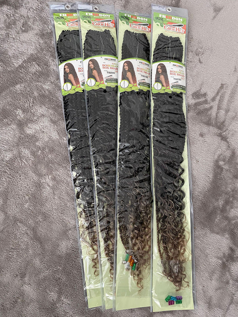 Sleek Freedom Collection Cro Bohemian Box Braids  26"