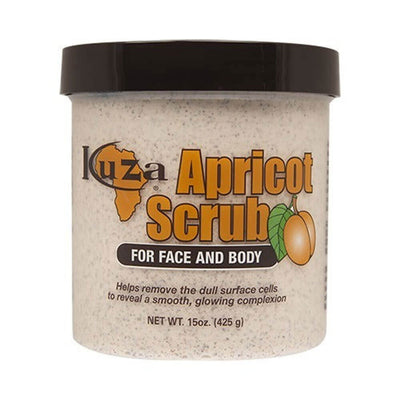 kuza apricot face and body scrub