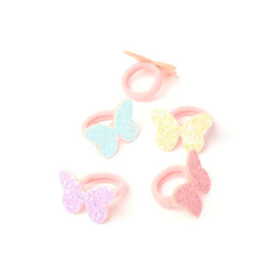 small butterfly hair bobbles