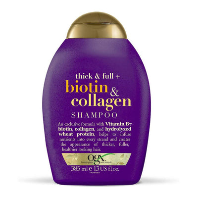 OGX Thick & Full + Biotin & Collagen Shampoo 385ml