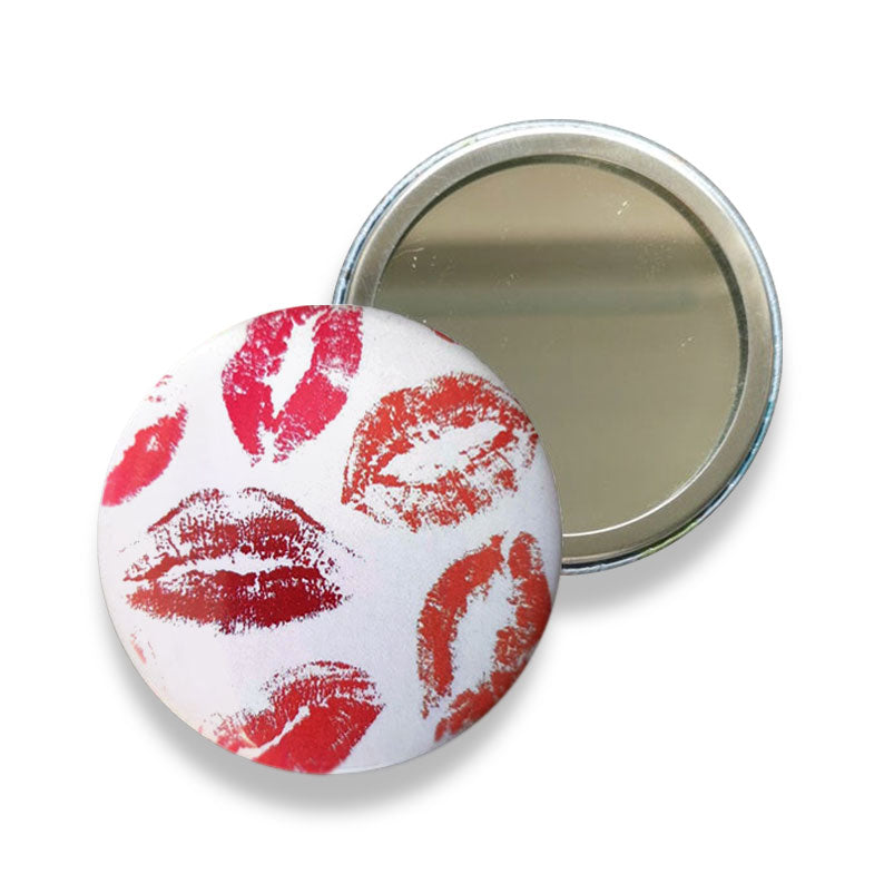 Lipstick Kiss Pocket Mirror 58mm