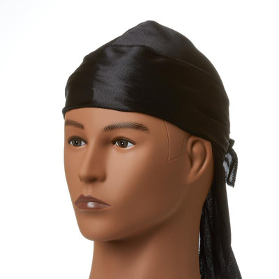 Red by Kiss Power Wave Black Silky Satin Durag