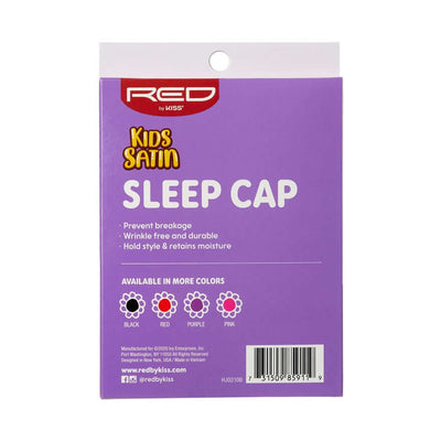 kids satin sleep cap