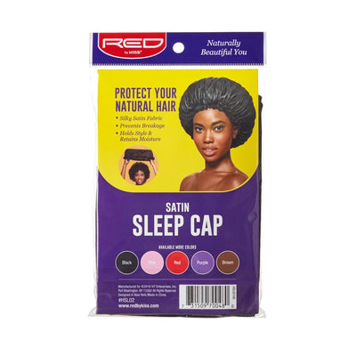 Red by Kiss Satin Sleep Cap