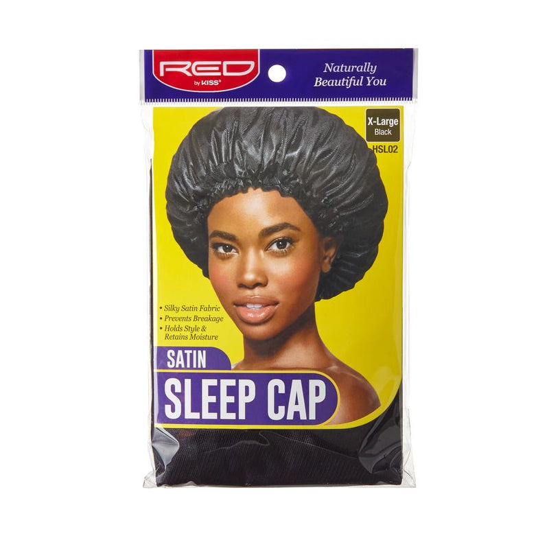 Red by Kiss Satin Sleep Cap