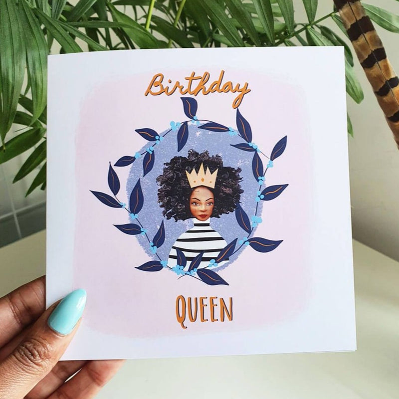 Birthday Queen Card