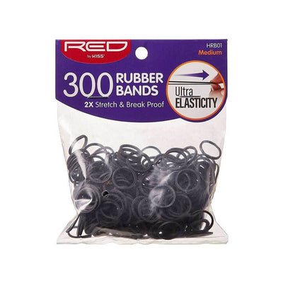 red by kiss rubber bands