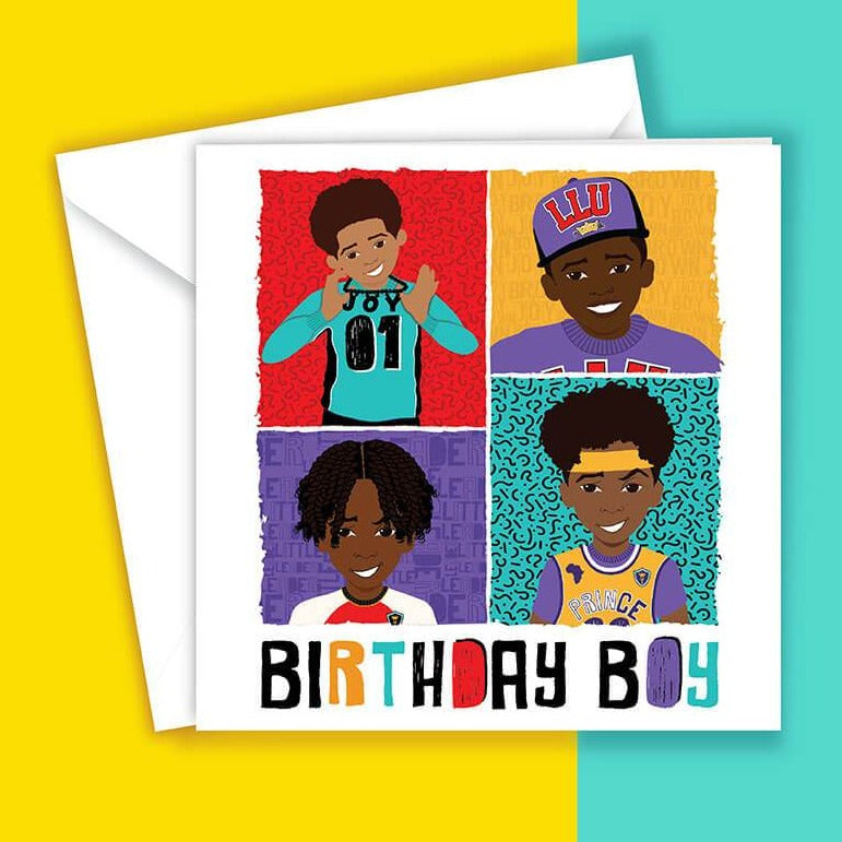 Fefus Designs Birthday Boy Card