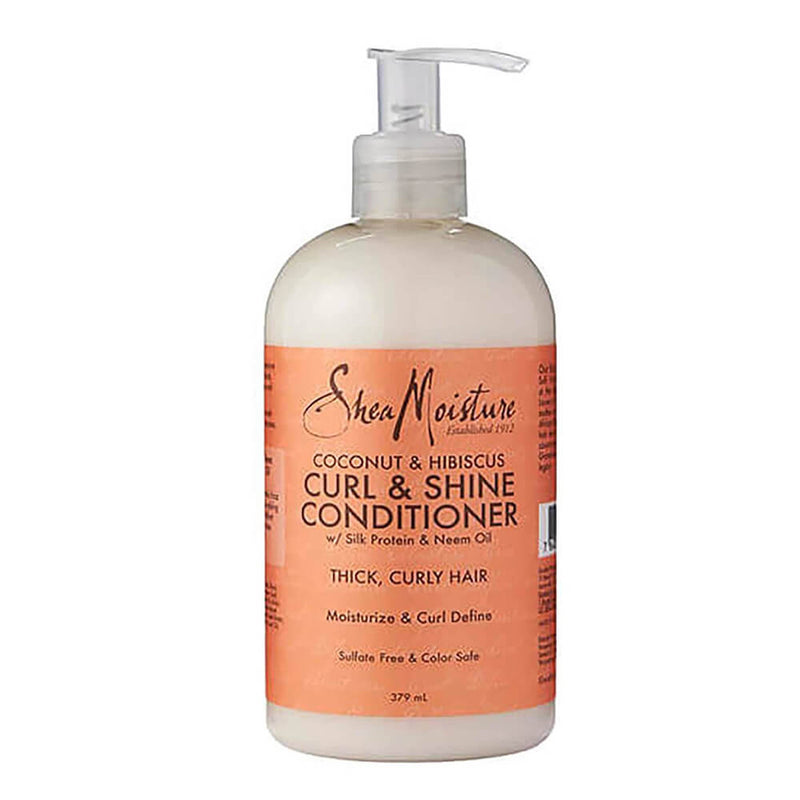 SheaMoisture Coconut & Hibiscus Curl & Shine Conditioner 384ml